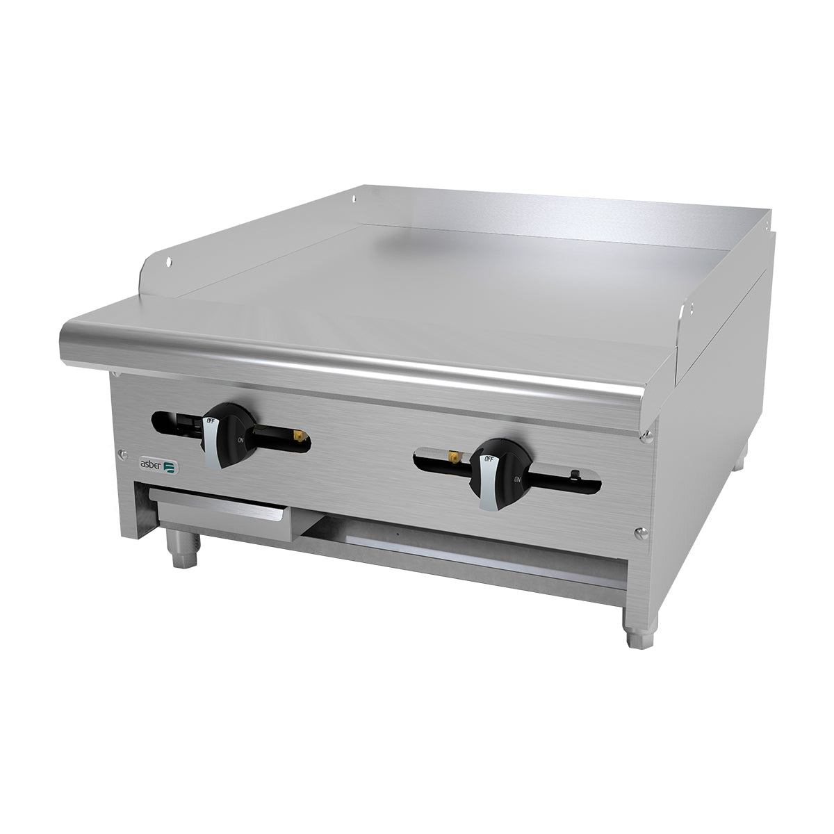 Plancha 2 Quemadores 61 x 81 x 34 cm 5/8" de Gas Natural